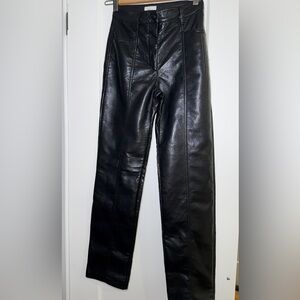 Aritzia Leather Pants